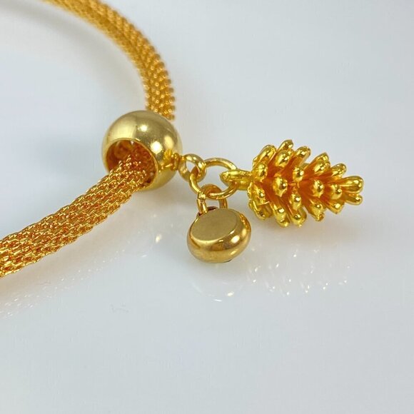 Pine Cone Charm with Birthstone - Picture 5 of 9